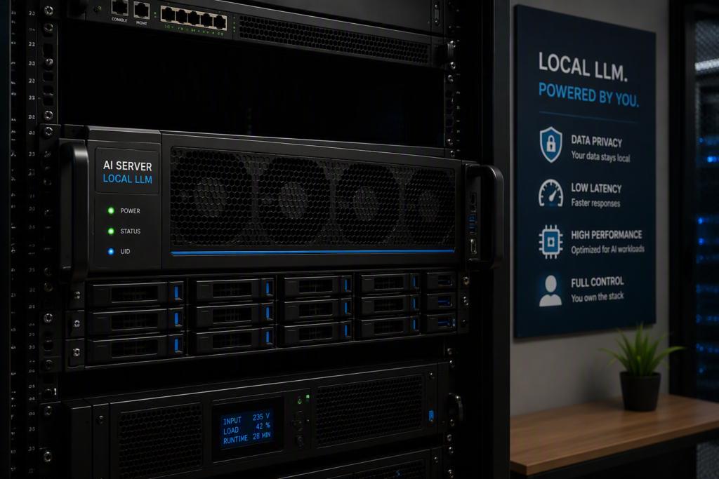 On-premise GPU server or rack